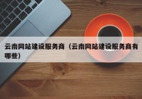 云南网站建设服务商（云南网站建设服务商有哪些）