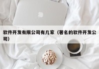 软件开发有限公司有几家（著名的软件开发公司）