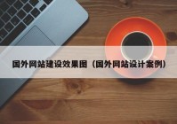 国外网站建设效果图（国外网站设计案例）